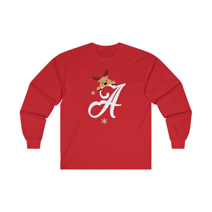 Personalized Christmas Long Sleeve Pajama Shirt